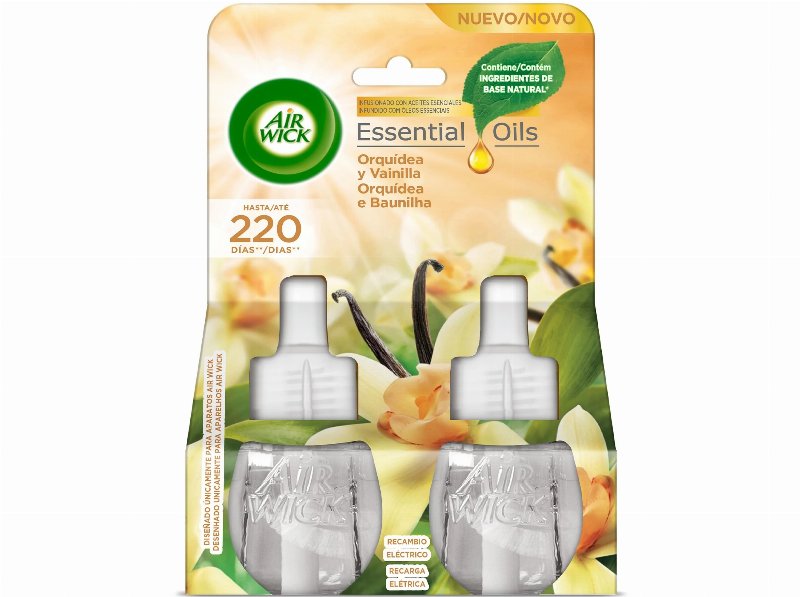 Ambientador Elétrico Air Wick Recarga Baunilha 2X19 ml