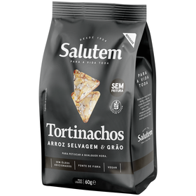Tortinachos Arroz Selvagem E Grão De Bico Salutem 60 gr