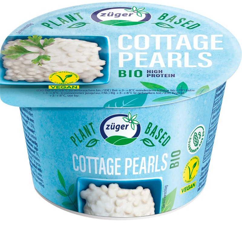 Queijo Cottage Pearls Vegan Bio 200 g