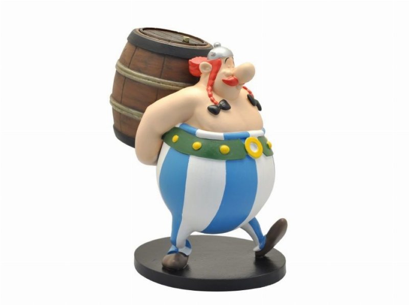 Figura Obelix E O Seu Barril