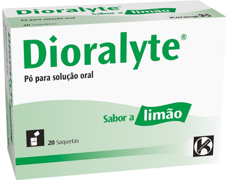 Pó Dioralyte Solução Oral Limão Saquetas 20Un