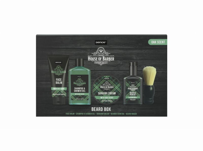 Conjunto Homem Sence Cuidado Corpo House Of Barber