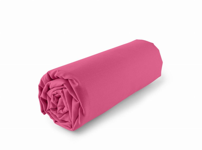Lençol De Baixo Actuel 60% Poliester/40% Algodão Rosa 180X200Cm