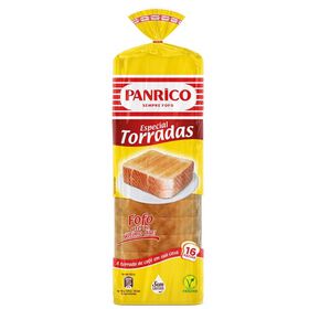 Pão De Forma Com Côdea Especial Torradas Panrico 750 gr
