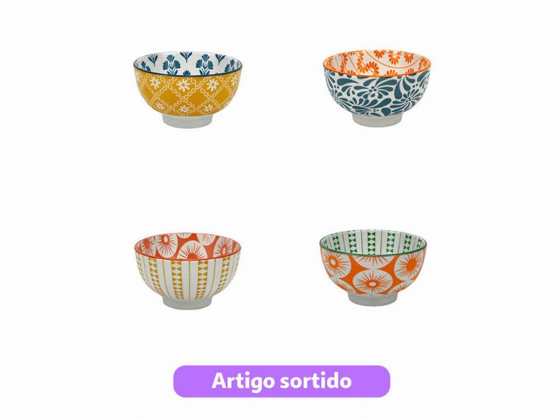 Taça Porcelana Actuel Ø11.5X6.5Cm 30 cl Modelos Sortidos