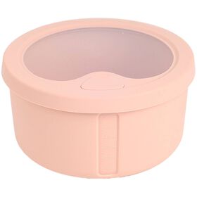 Caixa Silicone Redonda 600 ml Com Tampa Transparente Kasa