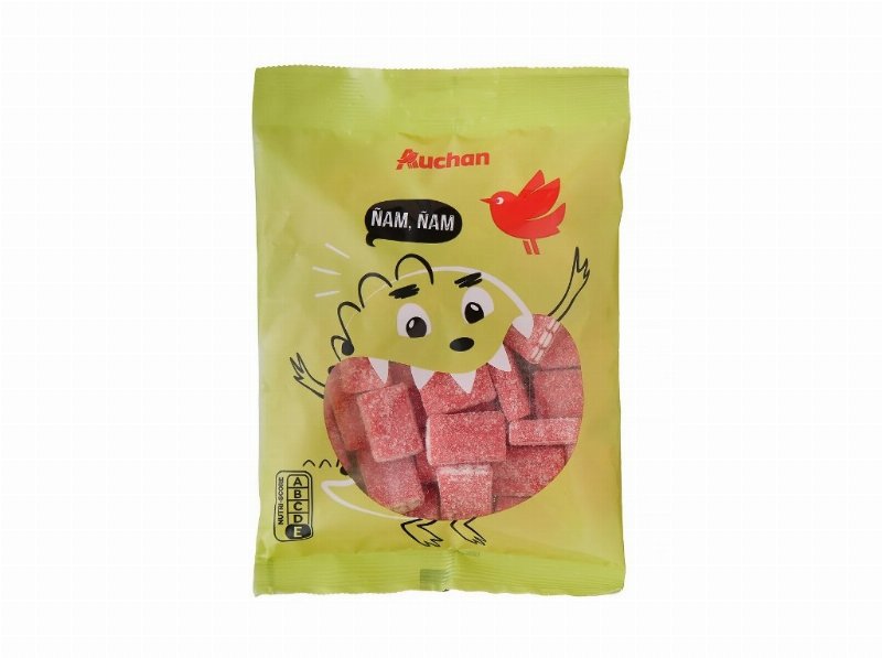 Gomas Auchan Ácidas Tijolos 200 g