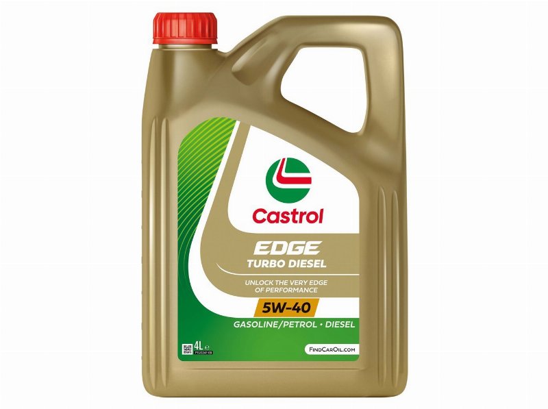 Óleo De Motor Castrol Edge Turbo Diesel 5W40 4 l