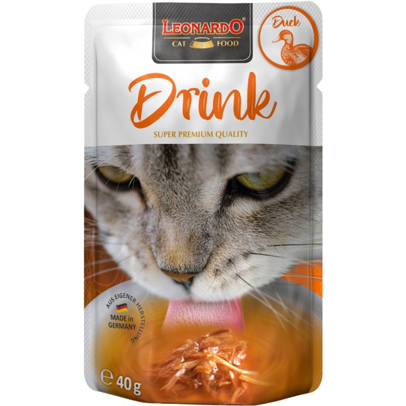 Alimento Húmido Para Gato Drink Sabor Pato 40 g