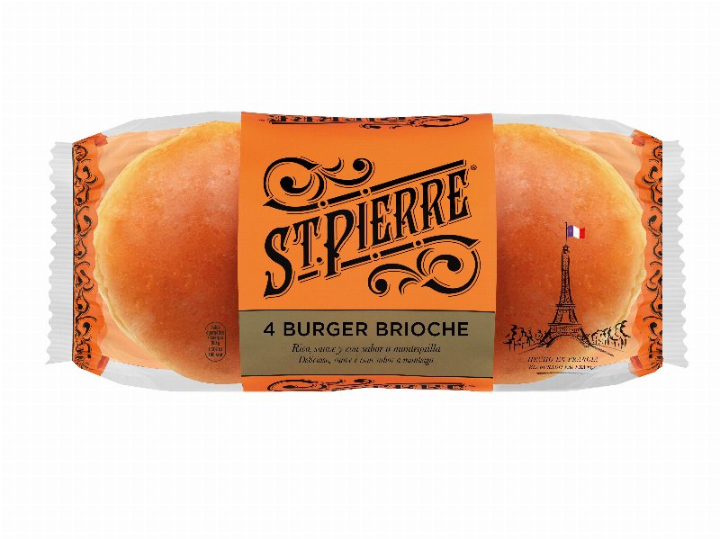 Pão Hambúrguer Bimbo St. Pierre Brioche 250 g