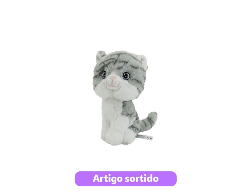 Peluche Kitty One Two Fun 100% Reciclado Modelos Sortidos