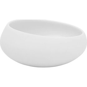 Taça De Porcelana Branca Gourmet Blanc Sable Guy Degrenne
