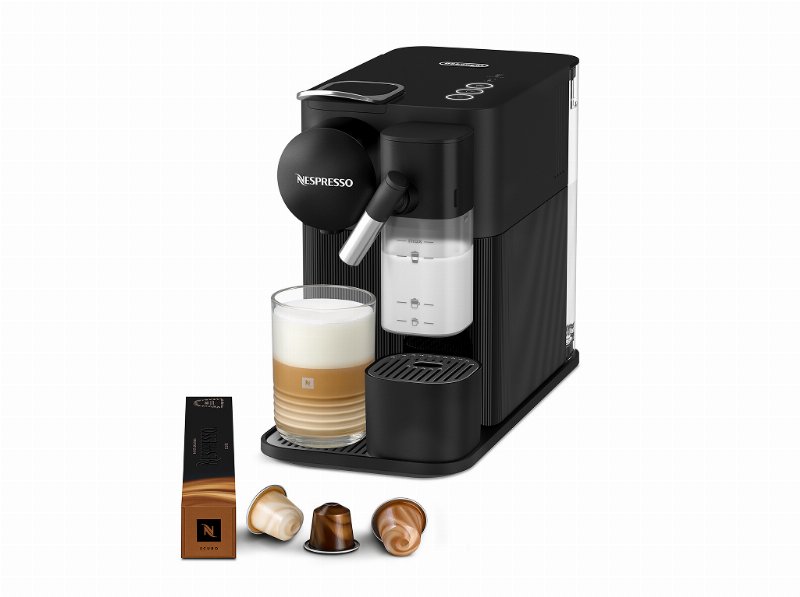 Máquina De Café Nespresso De'longhi Lattissima One En510.B Preta 19 Bar