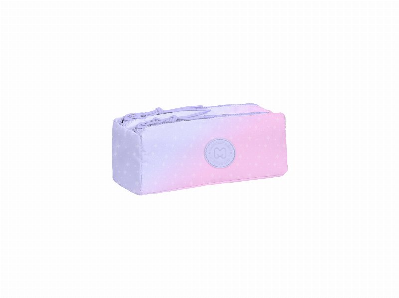 Estojo Marshmallow Lovely Rosa 7X22X8Cm