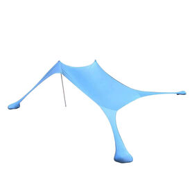 Toldo De Praia 200X210Cm Azul Kasa