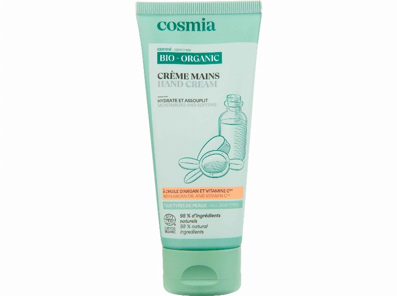 Creme De Mãos Cosmia Bio Hidratante Óleo De Argão E Vitamina C 100 ml