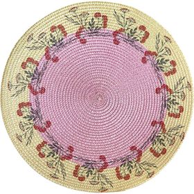 Individual Polipropileno 38Cm Rosa Kasa