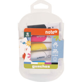 Conjunto De 5 Guaches 12 ml Note!