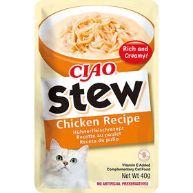 Snack Para Gato Stew Frango Ciao 40 g