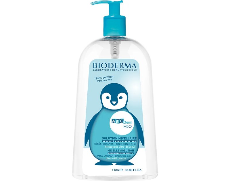 Água Micelar Bioderma Abcderm H20 1 l