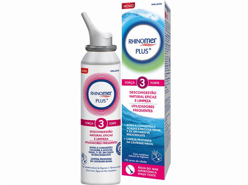 Spray Nasal Rhinomer Plus Força 3 125 ml