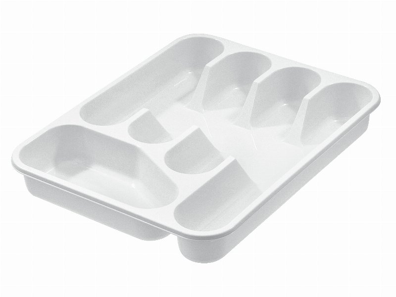 Tabuleiro Para Talheres Auchan Plástico 33.5X26.5Cm