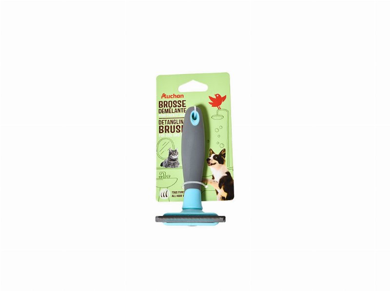 Escova De Desbaste Auchan Azul 14X7Cm
