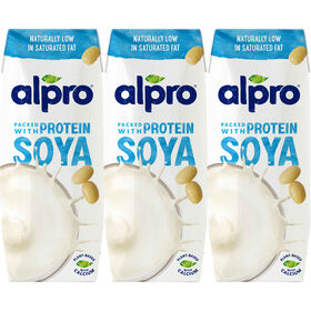 Bebida Vegetal De Soja Alpro 3 X 250 ml