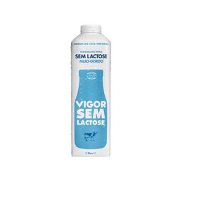 Leite Meio Gordo Fresco Sem Lactose Vigor 1 Lt