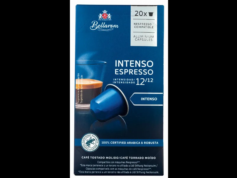 Cápsulas De Café Intenso Espresso