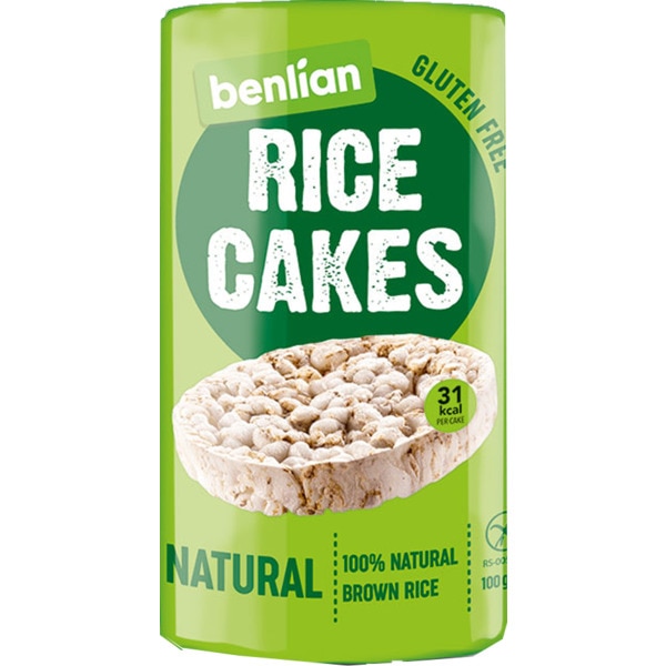 Tortas De Arroz Sem Glúten 100 g