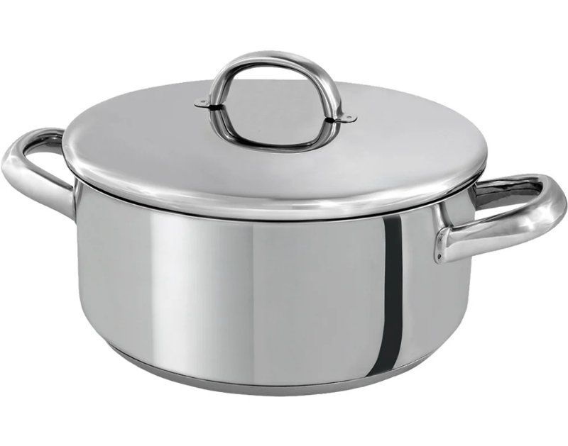 Caçarola Com Asa De Indução Europa Silampos Em Inox 28Cm