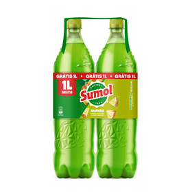 Refrigerante Com Gás Ananás Sumol 2 X 1,75 Lt