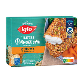 Filetes Primavera Quinoa E 4 Sementes Iglo 250 gr (2 Un)