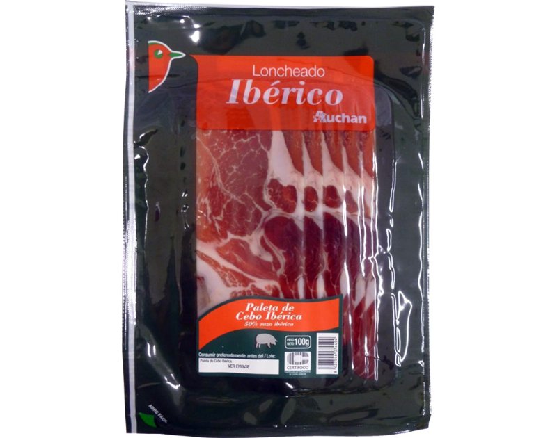 Paleta Porco Ibérico Auchan 100 g