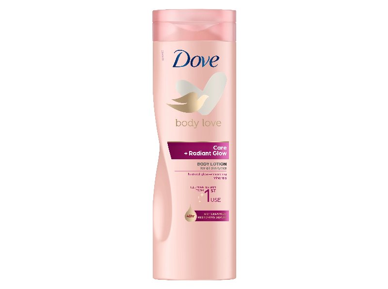 Creme Corpo Dove Care + Radian Glow 400 ml