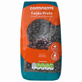 Feijão Preto Continente 500 gr