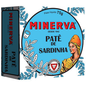 Patê De Sardinha Minerva 75 gr (Peso Escorrido 75 gr)