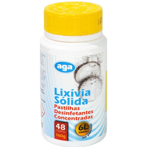 Lixívia Sólida Em Pastilhas 48 unidades