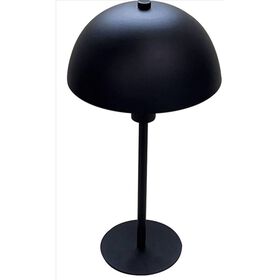 Candeeiro Cogumelo Touch Preto Kasa