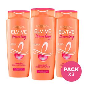 Champô Reconstrutor Dream Long L'oréal Paris Elvive 3 X 700 ml