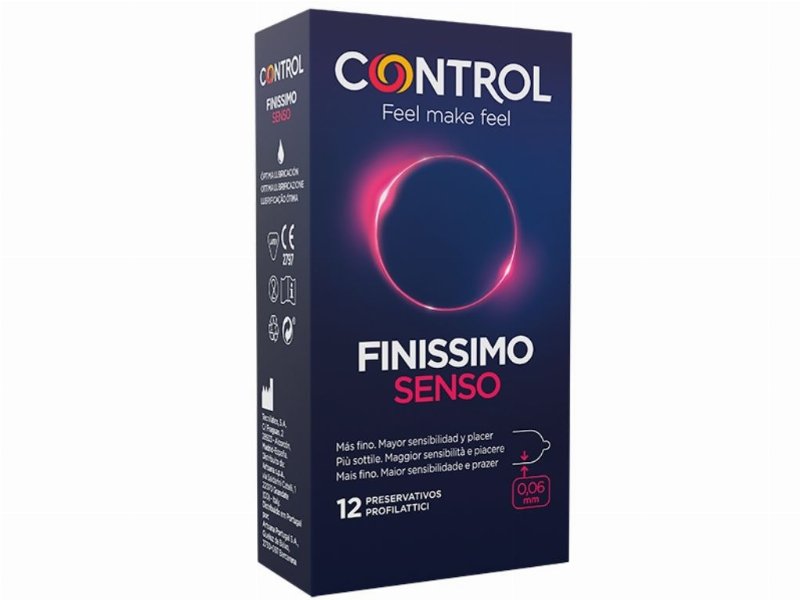 Preservativos Finissimo Senso Control 12 Unid