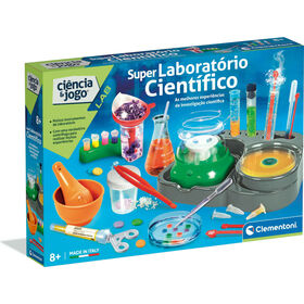 Clementoni - Kit Ciência & Jogo Laboratório Científico