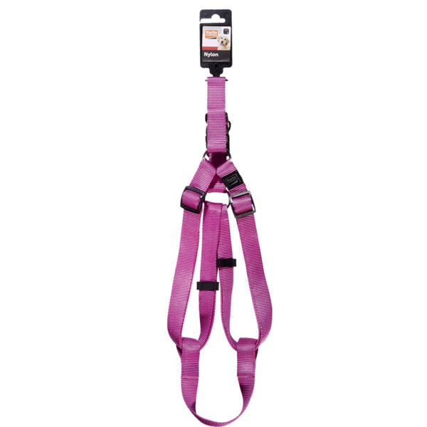 Peitoral Para Cão Nylon Step&Go Rosa 60-90 Cm 1 unidade