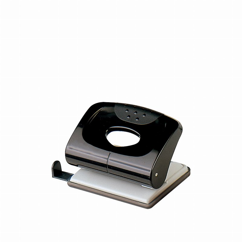 Plus Furador 170 Metálico 20 Folhas Preto