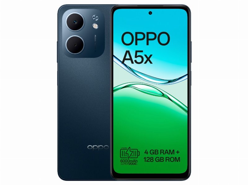 Smartphone Oppo A5X (6.67'' 4/128Gb Azul Noturno)