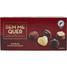 Bombons De Chocolate Belga Sortido Bem Me Quer 180 gr