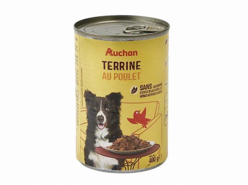 Comida Húmida Para Cão Auchan Terrina Frango 400 g