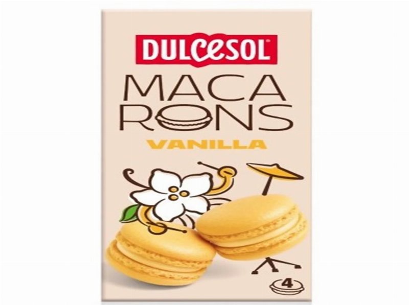 Macarons Dulcesol Baunilha 80 g