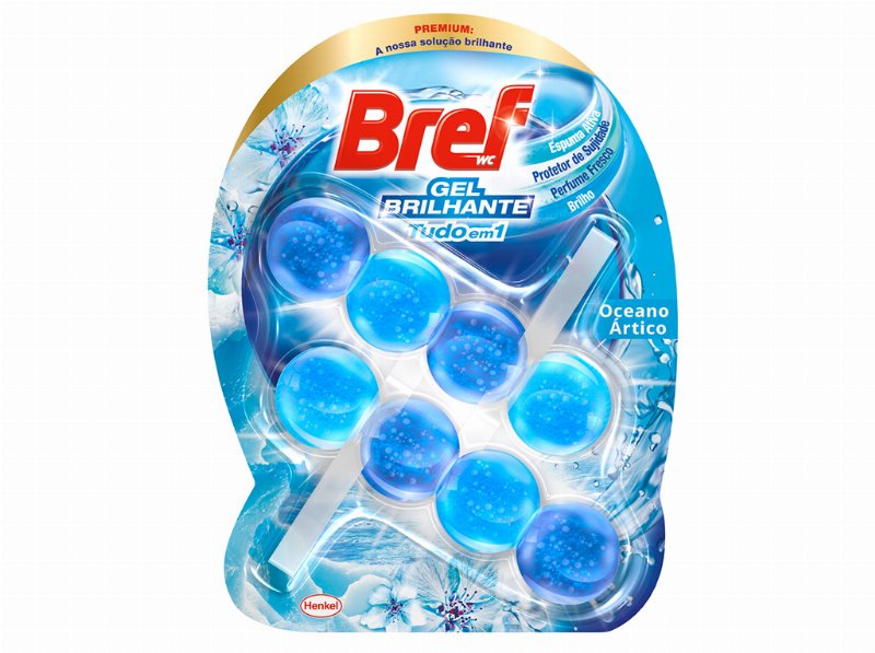 Bloco Sanitário Bref Sonasol Gel Oceano Ártico 2X42 g